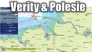 Столкновение судов &laquo;Верити&raquo; и &laquo;Полесье&raquo; &mdash; MarineTraffic AIS