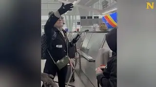 Mother&rsquo;s Rude Outburst at Airport Staff Caught on Camera 😰😱