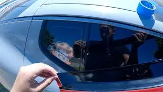 Installing Windows Visors & Wrapping Chrome Parts on Kia Stinger (Easy Tutorial)