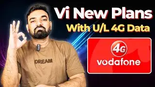 Vodafone Launched New Recharge Plans With Unlimited 4G Data #vodafoneidea #telecomnews #virecharge 