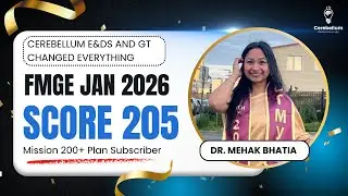 FMGE First Attempt Pass | Dr. Mehak Scored 205 | Mission Plan Strategy