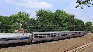 New Amtrak Viewliner II Diner Springfield & Tallahassee on NE Regional Train 161