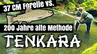 Tenkara Fliegenfischen - Forellenangeln ultraleicht f&uuml;r Einsteiger lernen