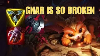 WILD RIFT RANKEDS | GNAR VS OLAF | TOPLINE GAMEPLAY