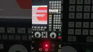 FAGOR CNC SYSTEM @electrotricker3118 #fagor #cncmachine #ytshorts