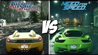 Compara&ccedil;&atilde;o de &Aacute;udio e Gr&aacute;ficos 🎮 Need For Speed Rivals VS Need For Speed - PS4&trade;