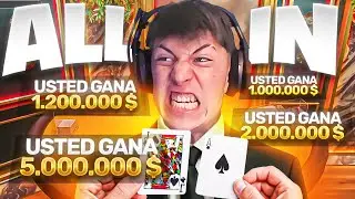 ME VOY ALL IN CON 2 MILLONES Y ESTO PASO!