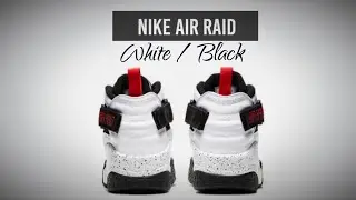 WHITE & BLACK 2021 Nike Air Raid 2021 DETAILED LOOK + RELEASE DATE