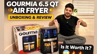 Gourmia 6.5 Quart Air Fryer Unboxing & First Look | Is It Worth Buying? 🍟🔥