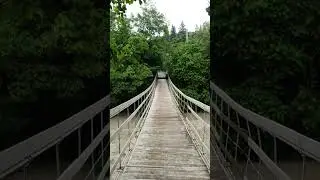 Белый мост через реку Нальчик