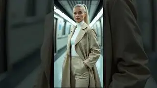 Beige Power Look: Effortless Street Style Inspiration #blonde #style #beauty