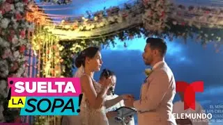 Carmen Villalobos y Sebastián tuvieron una boda “de novela” | Suelta La Sopa | Entretenimiento