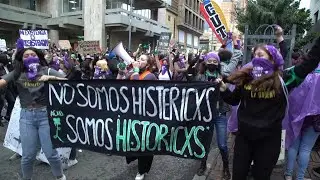 Thousands across Latin America march opposing violence against women | AFP