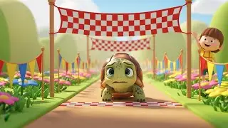 Oops! Baby Tortoise Missed the Finish Line | Nursery Rhymes for Kids & Baby Songs