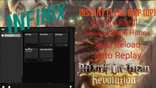 INFINITE RANGE KILL AURA, Shadowban Bypass etc. Attack on Titan Revolution Script | InfiniX Showcase