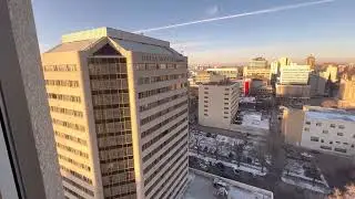 Riverbank-view high rise condo suite for rent at downtown Saskatoon