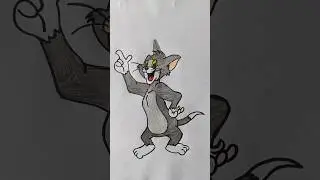 How to draw Tom #tom #drawing #shorts