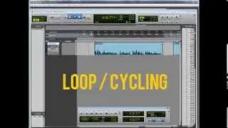 Cycling / Loop Functions in Pro Tools LE 8 for Windows