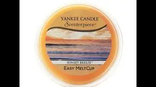 Sunset Breeze - Yankee Candle Easy MeltCup Review!
