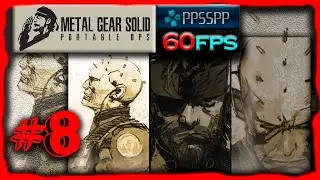 (60fps)MGS Portable Ops - PPSSPP Emulator | Part 8 - Python Bossfight!! (ReUpload)