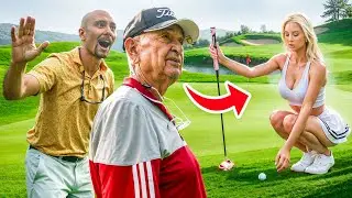 PRANKED MY GRANDFATHER ON THE GOLF COURSE&nbsp;(HE WAS MAD)