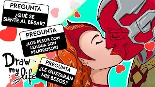 Q&A: ¿CÓMO DAR EL PRIMER BESO? ¿QUÉ SE SIENTE AL BESAR?💋 | Draw My Life en Español