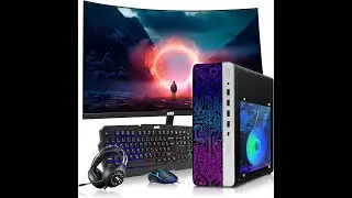 HP Gaming PC Desktop Computer &ndash; AMD Pro A10-9700,GT 1030 Graphics,8GB RAM,256GB