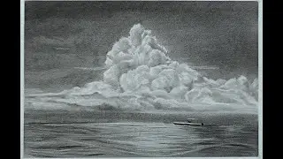How to Sketch a Mushroom Cloud (for NEW Artists) | Simple Pencil Drawing Tutorial