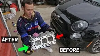 HOW TO CLEAN CYLINDER HEAD AND BLOCK FOR HEAD GASKET