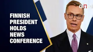 LIVE: Finnish President Stubb and PM Orpo Hold News Conference After Meeting President Trump