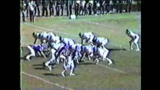 Massachusetts High School Football - Lunenburg High School vs Oakmont High School - October 1984