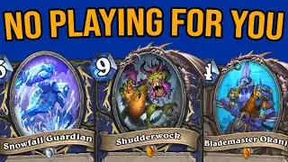 Trapping People In Hearthstone With Hostage Shaman