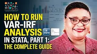 (Stata13): VAR and Impulse Response Functions (1) #var #irf #impulseresponse #innovations #shocks