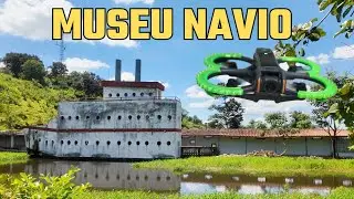 Visitamos Um Navio que já foi um Museu ...
