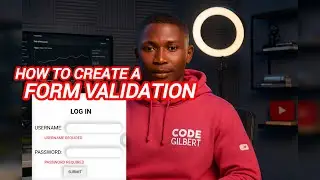 HOW TO CREATE A SIMPLE FORM VALIDATION
