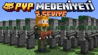 Minecraft, but in a PVP CIVILIZATION, new swords are appearing!