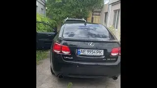 Lexus GS 350 awd 2007 exhaust pipe sound