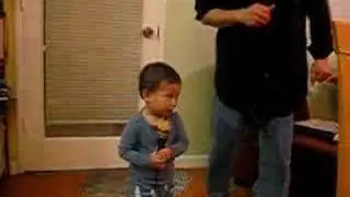 Jerell sings Santa Claus Is Coming to Town