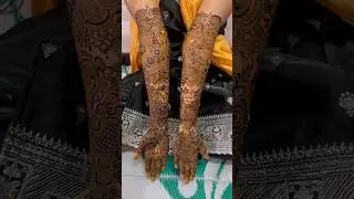 Latest mehendi design tutorial trending design for bridal mehendi #mehendi #trending #art