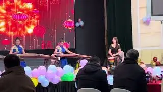 New Year&rsquo;s party with foreign students at JIANGSU SUQIAN UNIVERSITY 