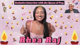 Exclusive Interview: Queen of Pop Rhea Raj talks with Bharath Ghani