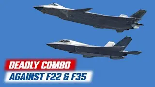 Стратегия воздушной войны Китая: истребители J-20 и J-35 против американских истребителей F-22 и ...