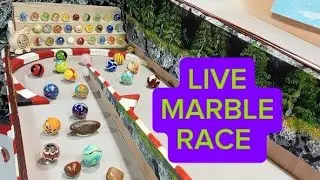 MARBULOUS MARBLE RACING WAS LIVE. MARBLE RACE. MARBLE RUN. ASMR. Billes. 