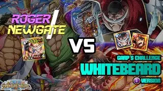 Roger / Newgate vs Garp's Challenge! Whitebeard [INT] #optc #trecru