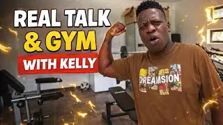 Real talk and gym with Kelly 😂🦍