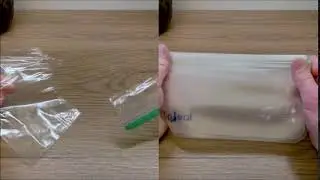 ZipSeal Reusable Ziplock Bags FB Video 2