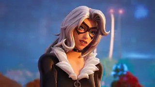 Black Cat | Fortnite CH6S2 Showcase Gameplay