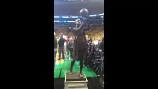 TD Garden Basketball bronze adonis