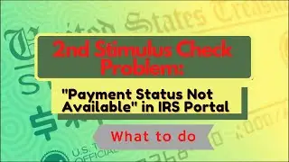 2nd Stimulus Payment Problems | 