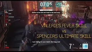 Resident Evil Resistance - Valerie's Fever Skill VS Spencer's Ultimate Skill